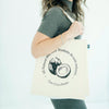 Fairtrade certified reusable organic and recycled cotton, our ecological bags, practical and chic.