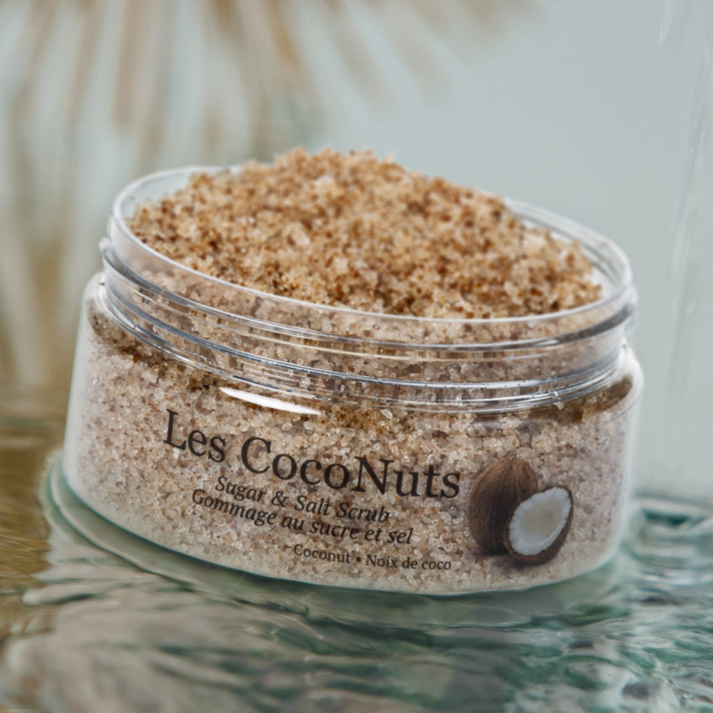 sugar body scrub coconut gommage corporel les coconuts noix de coco